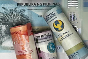 Peso up on steady US inflation bets